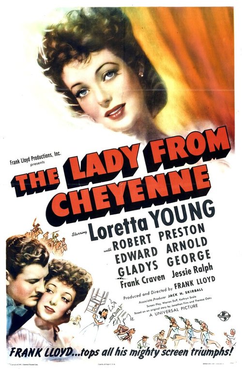 Постер The Lady from Cheyenne