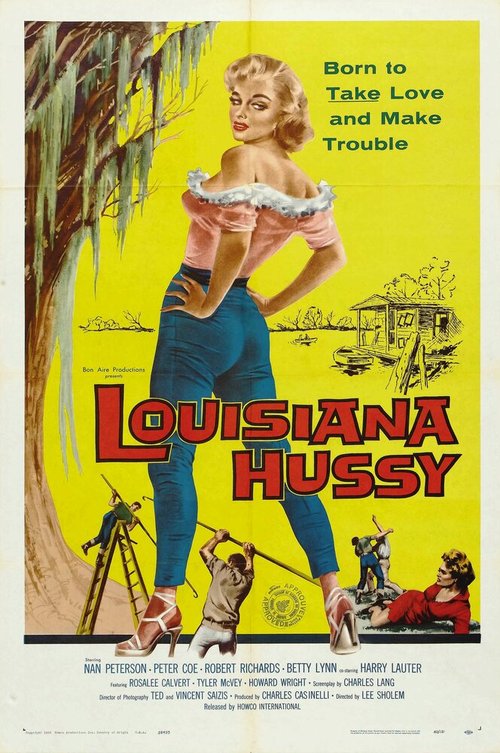 Постер The Louisiana Hussy