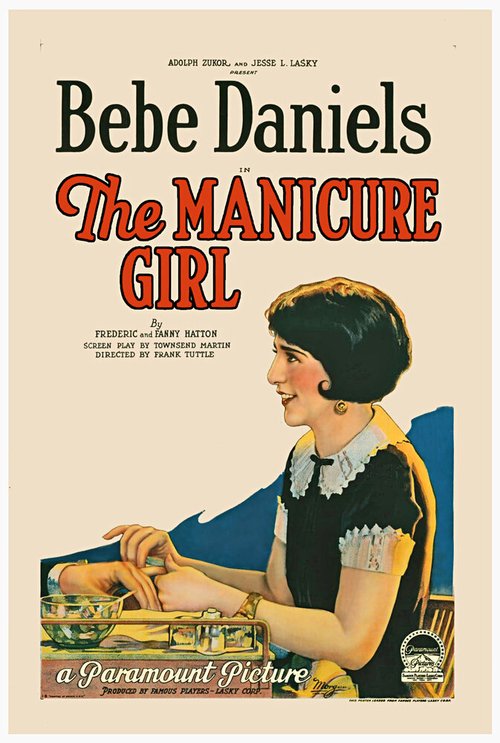 Постер The Manicure Girl