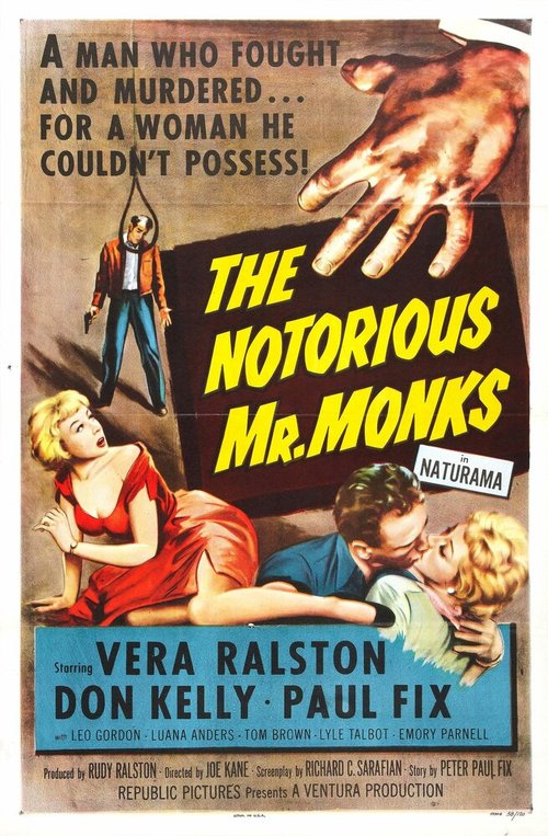 Постер The Notorious Mr. Monks