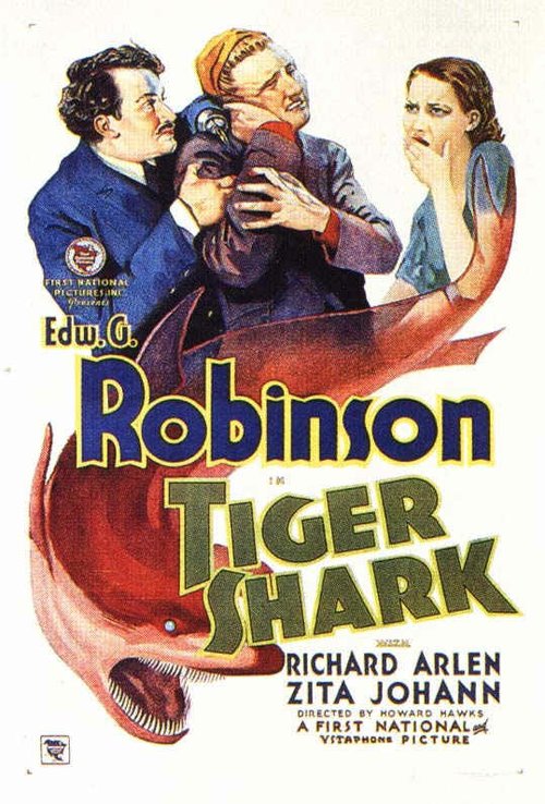 Постер Тигровая акула
