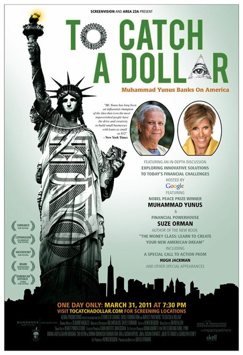 Постер To Catch a Dollar: Muhammad Yunus Banks on America