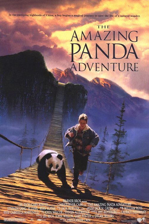 Постер Удивительное приключение панды