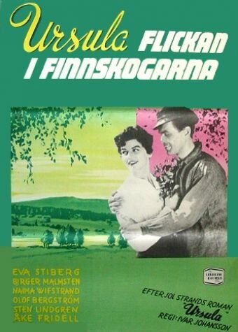 Постер Ursula - Flickan i Finnskogarna
