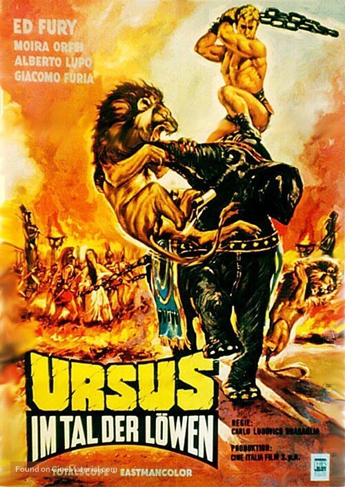 Постер Урсус в долине львов