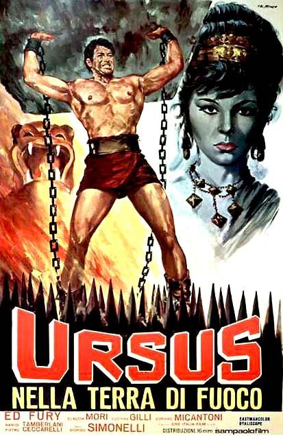 Постер Урсус в Огненной земле