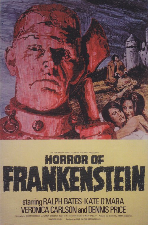 Постер Ужас Франкенштейна