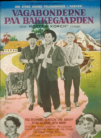 Постер Vagabonderne paa Bakkegaarden