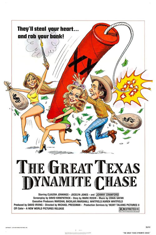 Постер Великая техасская погоня с динамитом