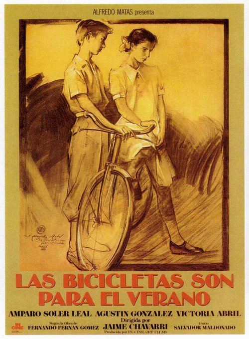 Постер Велосипеды только для лета
