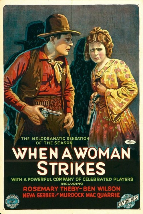 Постер When a Woman Strikes
