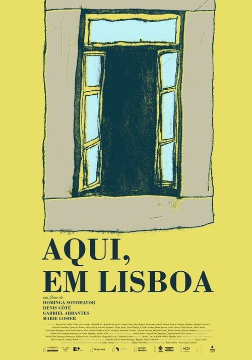Постер Здесь, в Лиссабоне: Эпизоды городской жизни