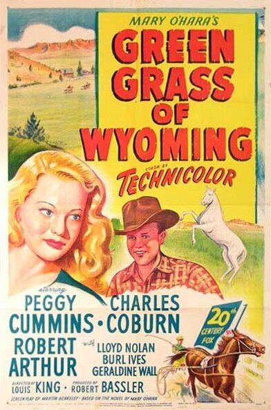 Постер Зеленая трава Вайоминга