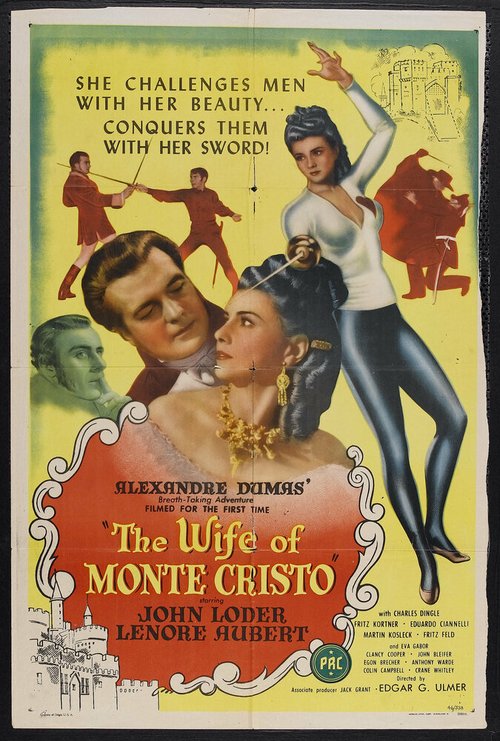 Постер Жена Монте-Кристо