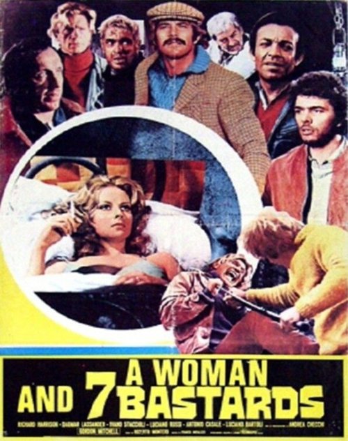 Постер Женщина для семи ублюдков