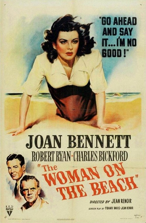 Постер Женщина на пляже