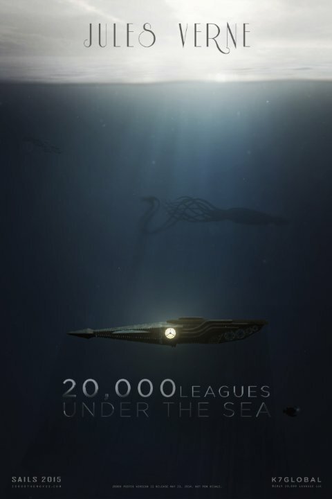 Постер 20000 лье под водой