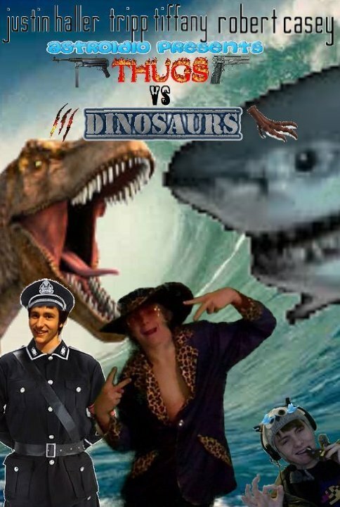 Постер Бандиты против динозавров