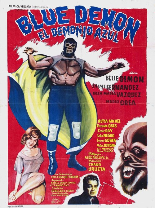 Постер Blue Demon: El Demonio Azul