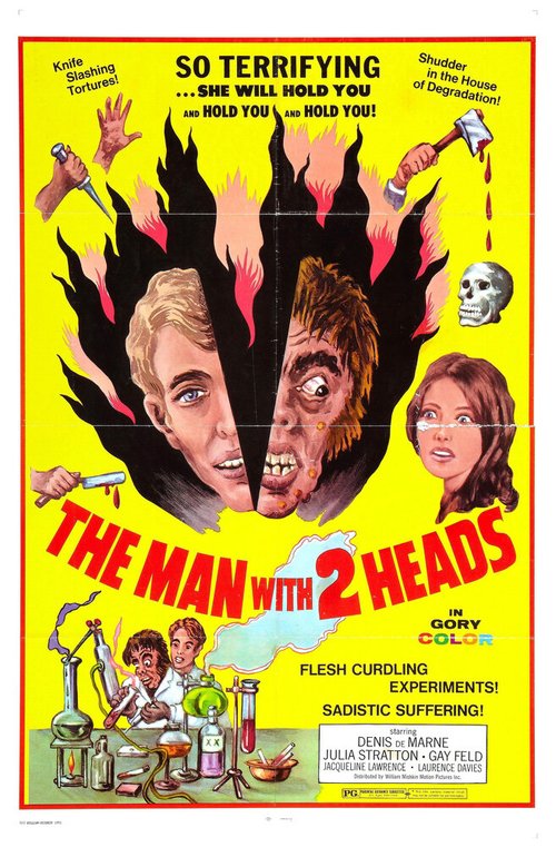 Постер Человек с двумя головами
