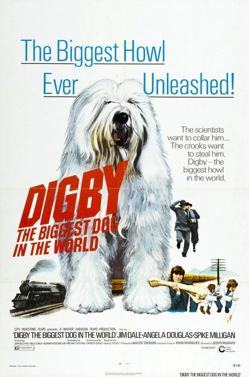 Постер Дигби, самый большой пес в мире