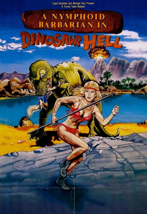 Постер Дикарка-нимфоманка в аду у динозавров