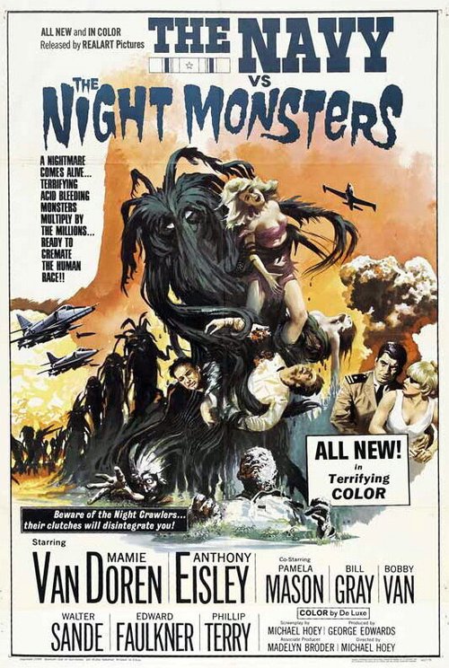 Постер Флот против ночных чудовищ