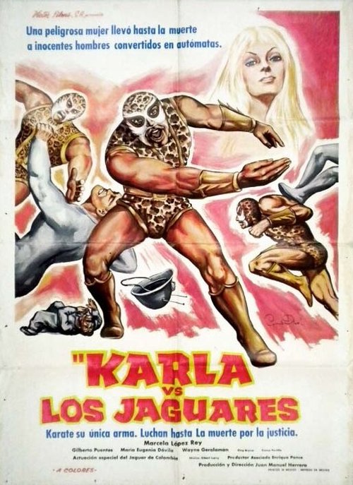 Постер Karla contra los jaguares