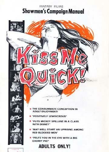Постер Kiss Me Quick!
