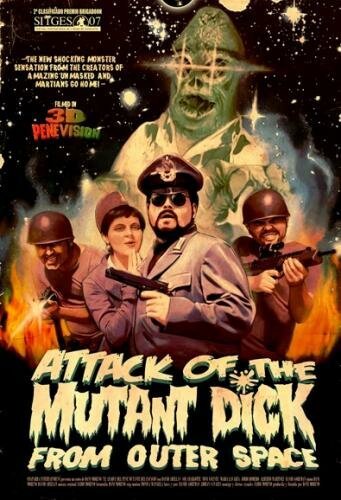 Постер Нападение члена-мутанта из открытого космоса