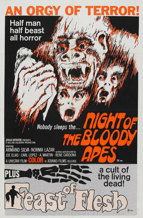 Постер Ночь кровавых обезьян