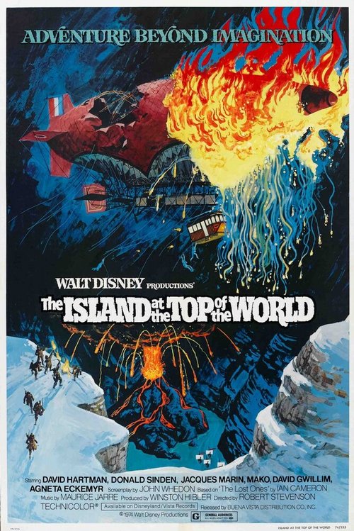Постер Остров на вершине мира