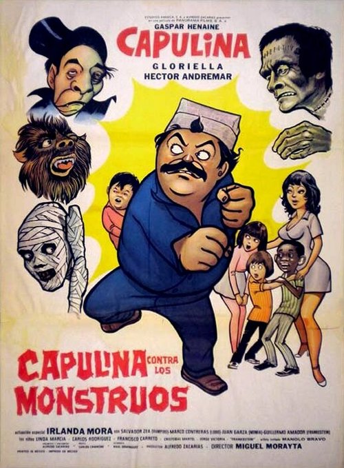 Постер Capulina contra los monstruos