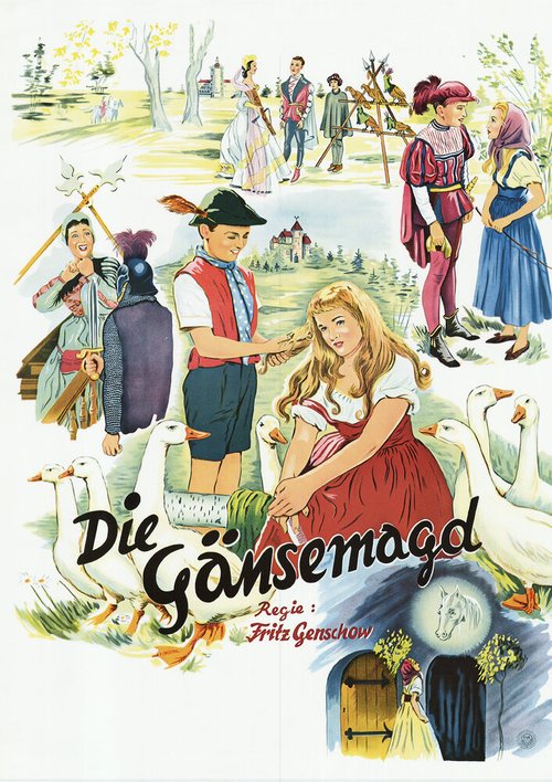 Постер Die Gänsemagd