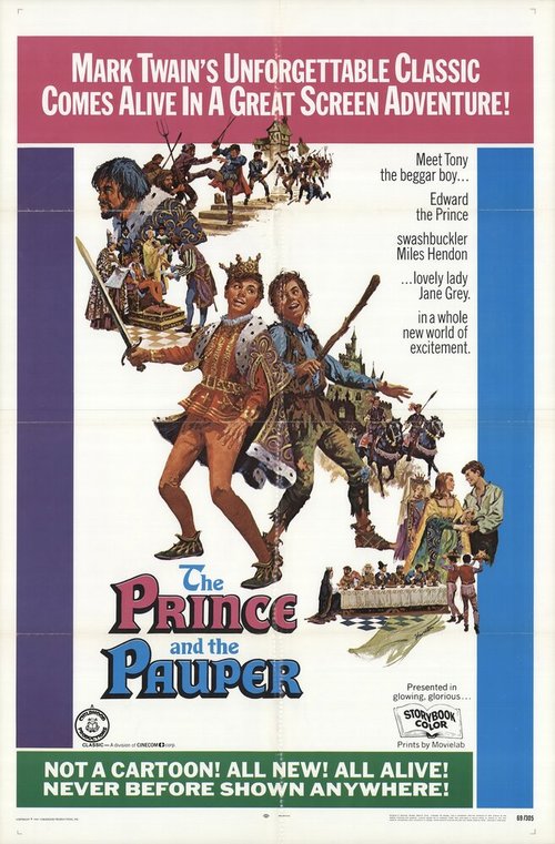 Постер Приключения принца и нищего