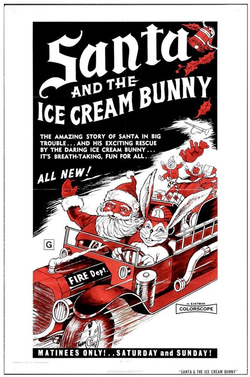 Постер Santa and the Ice Cream Bunny