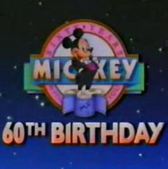 Постер 60-й день рождения Микки