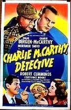 Постер Чарли МакКарти, детектив