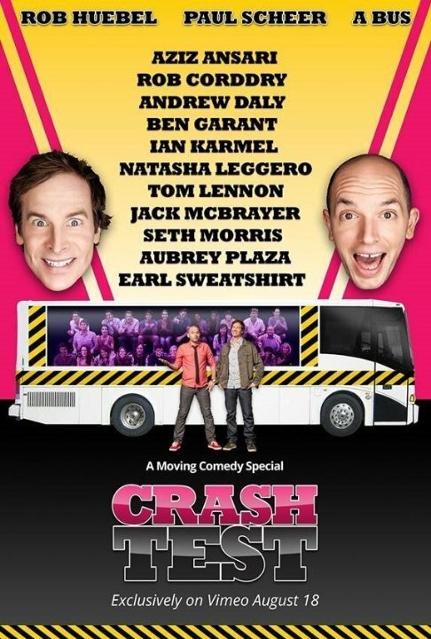 Постер Crash Test: With Rob Huebel and Paul Scheer