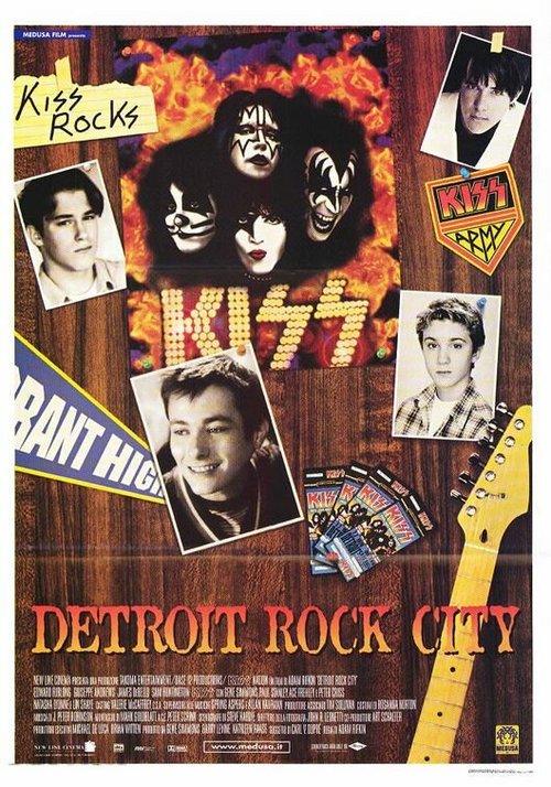 Постер Детройт — город рока