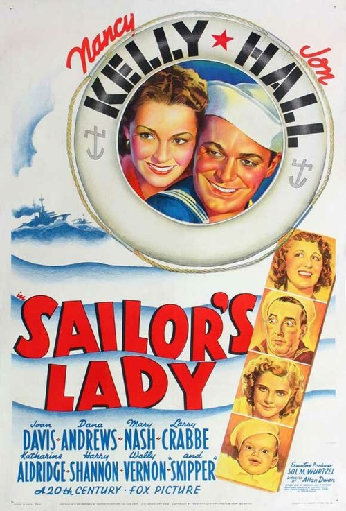 Постер Девушка моряка