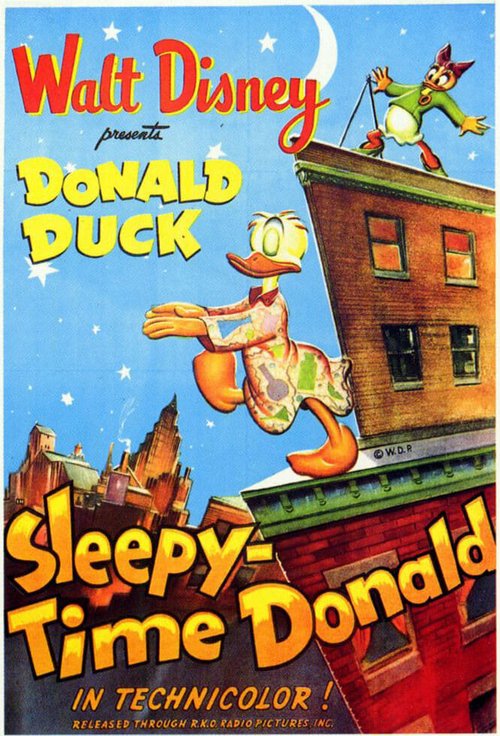 Постер Дональд во сне