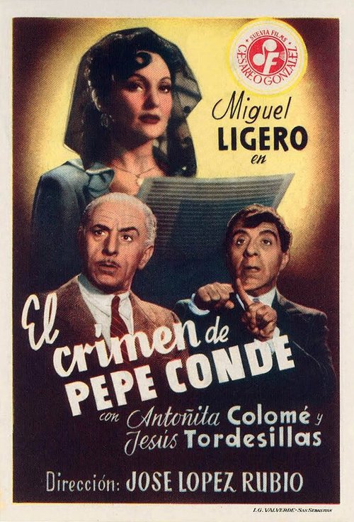 Постер El crimen de Pepe Conde