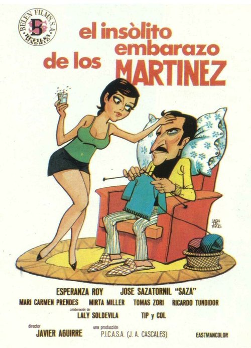 Постер El insólito embarazo de los Martínez