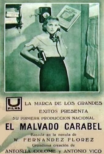 Постер El malvado Carabel