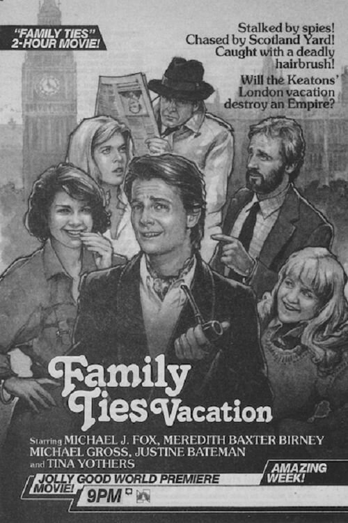 Постер Family Ties Vacation