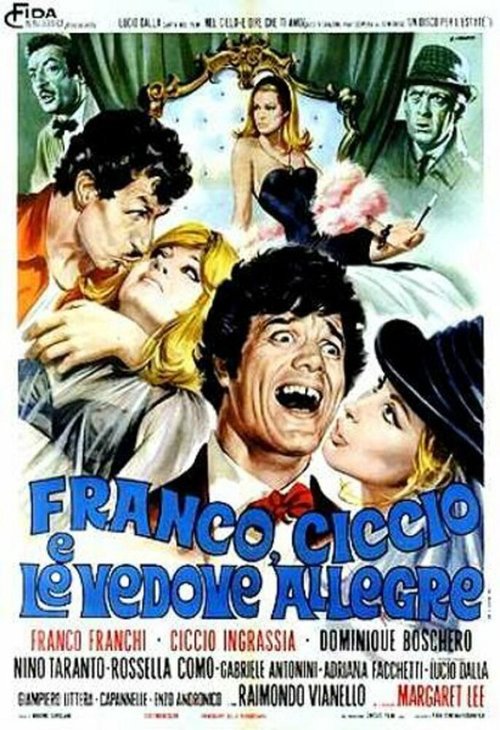 Постер Franco, Ciccio e le vedove allegre