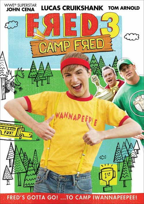 Постер Фред в лагере