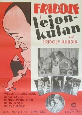 Постер Fridolf i lejonkulan