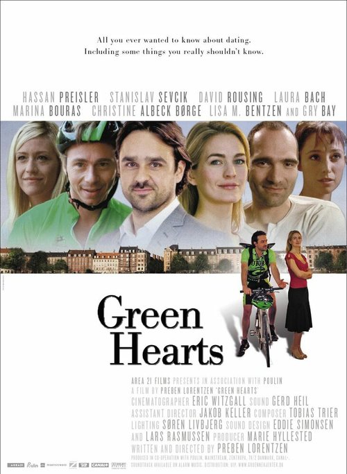 Постер Grønne hjerter